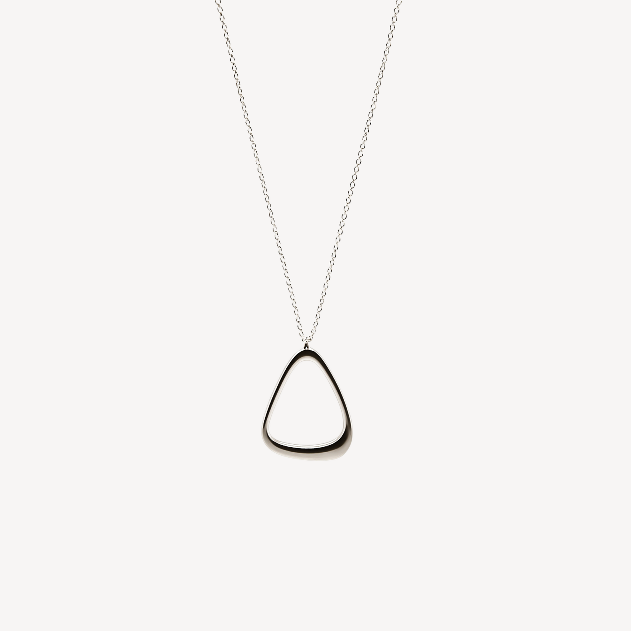 Colier Origin, argint 925 sterling cu finisaj de aur alb 18k, design arhetipal – Colectia Elleva